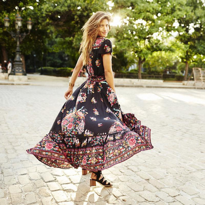 Spanish Love Long Boho Dress – UB boho Spanish Love Long Boho Dress – UB boho
