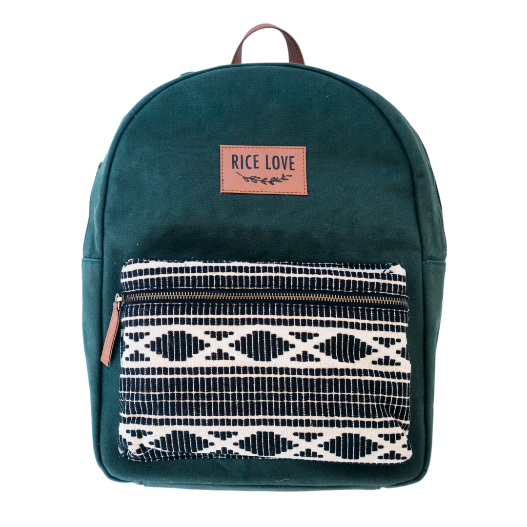 DRIPZ x Rice Love - Backpack - Emerald Green