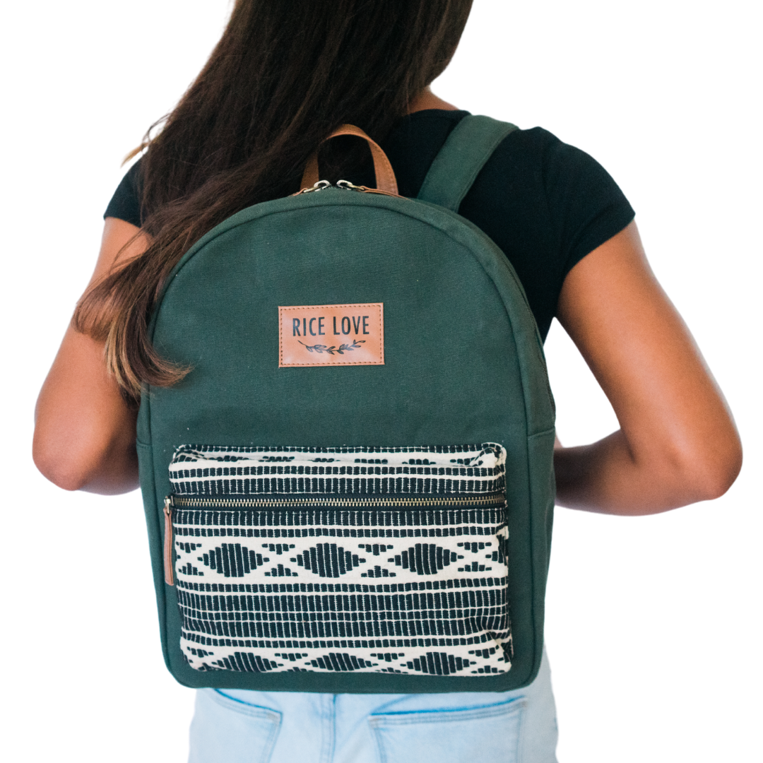 DRIPZ x Rice Love - Backpack - Emerald Green