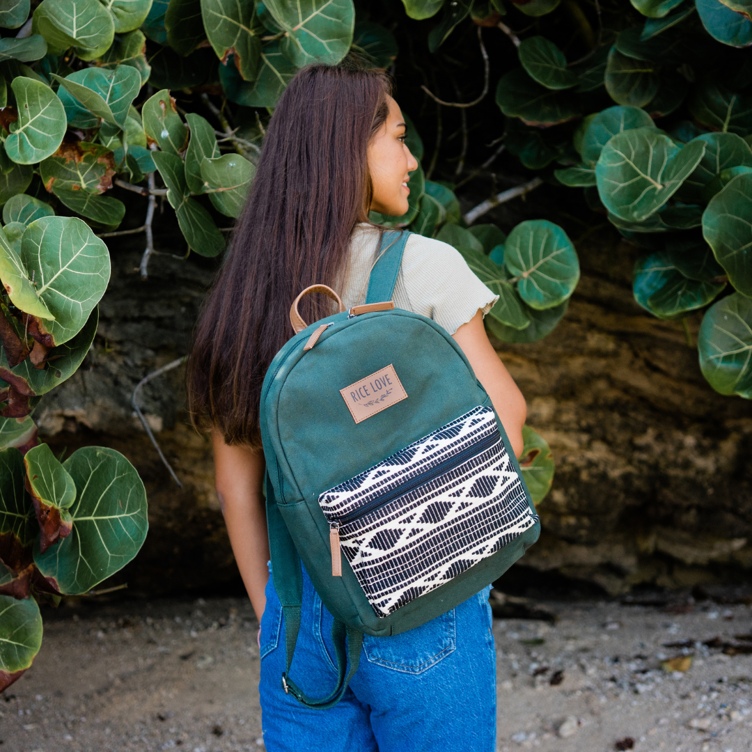 DRIPZ x Rice Love - Backpack - Emerald Green