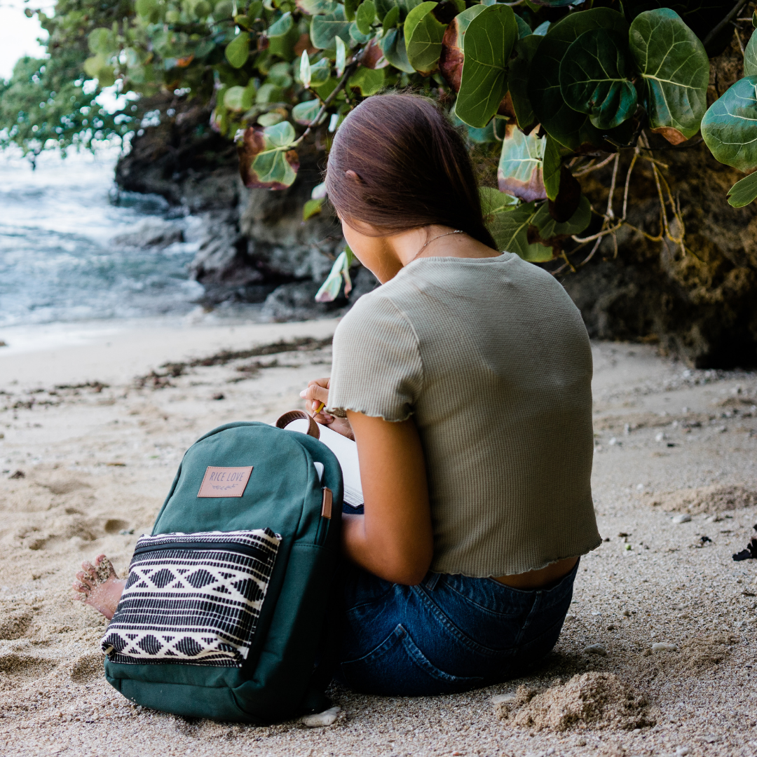 DRIPZ x Rice Love - Backpack - Emerald Green