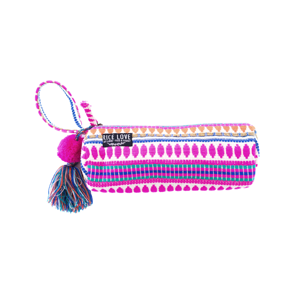 DRIPZ x Rice Love - Embroidered Pouch - India