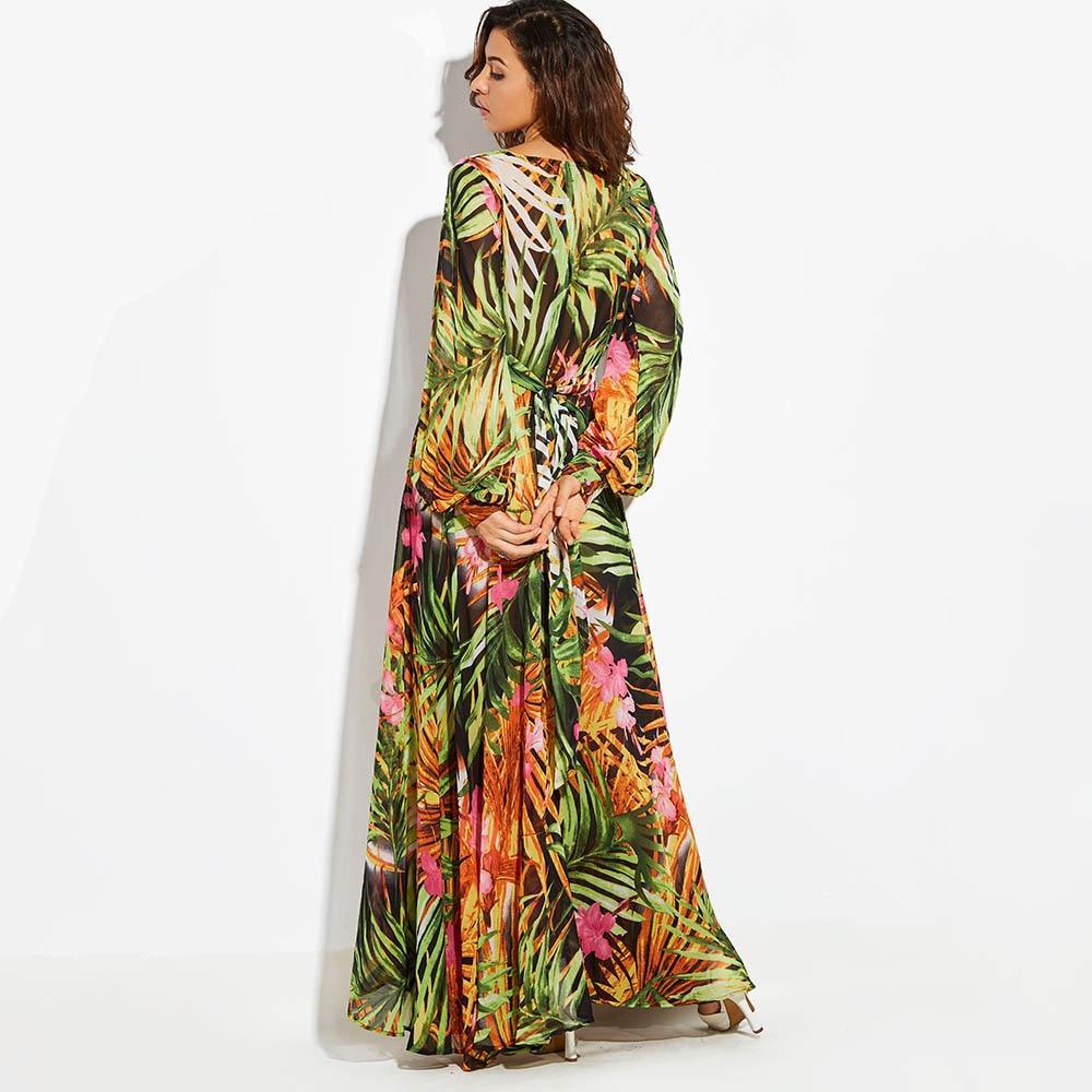 "Jungle Fever"  Vintage Maxi Dress