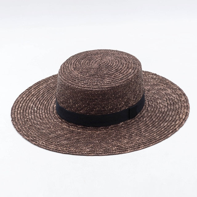 Boho Boater Hat