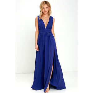 Prom Queen Dress - Electric Blue