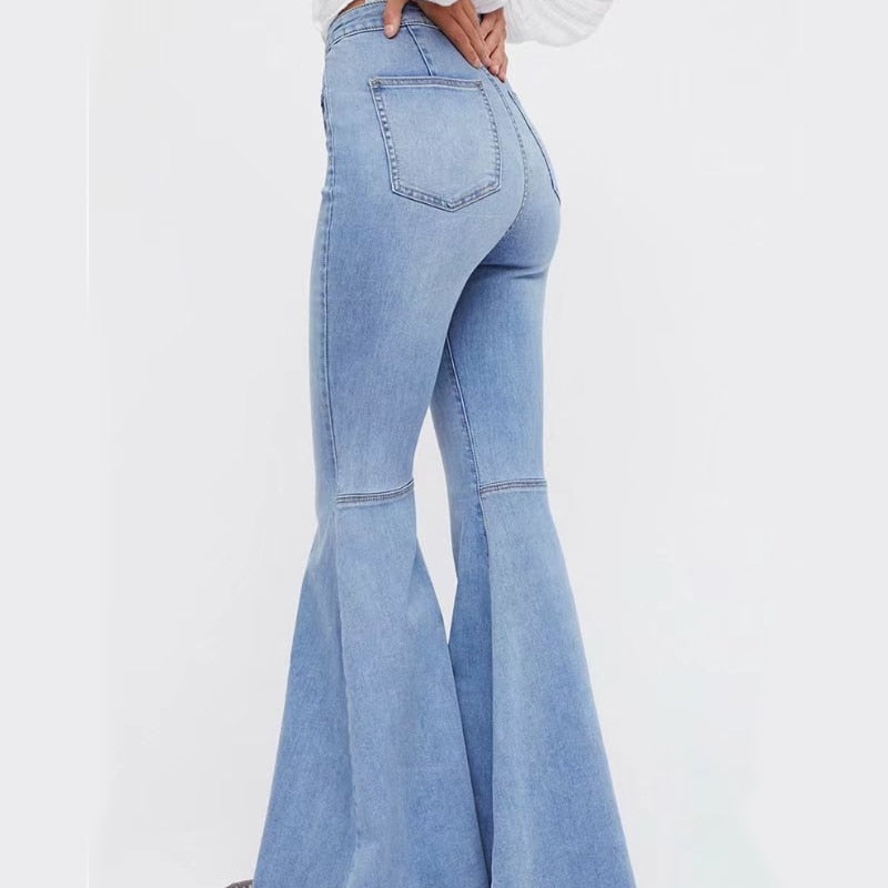 Vintage Bell Bottom Extra Wide Flare Jeans