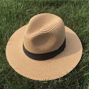 Panama Straw Hat - Khaki