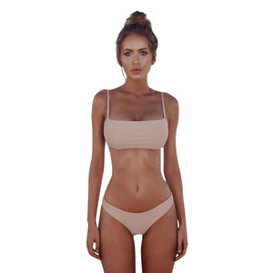 Free Brazilian Bikini - Beige