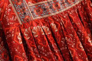 Gypsy Floral Print Mini Dress