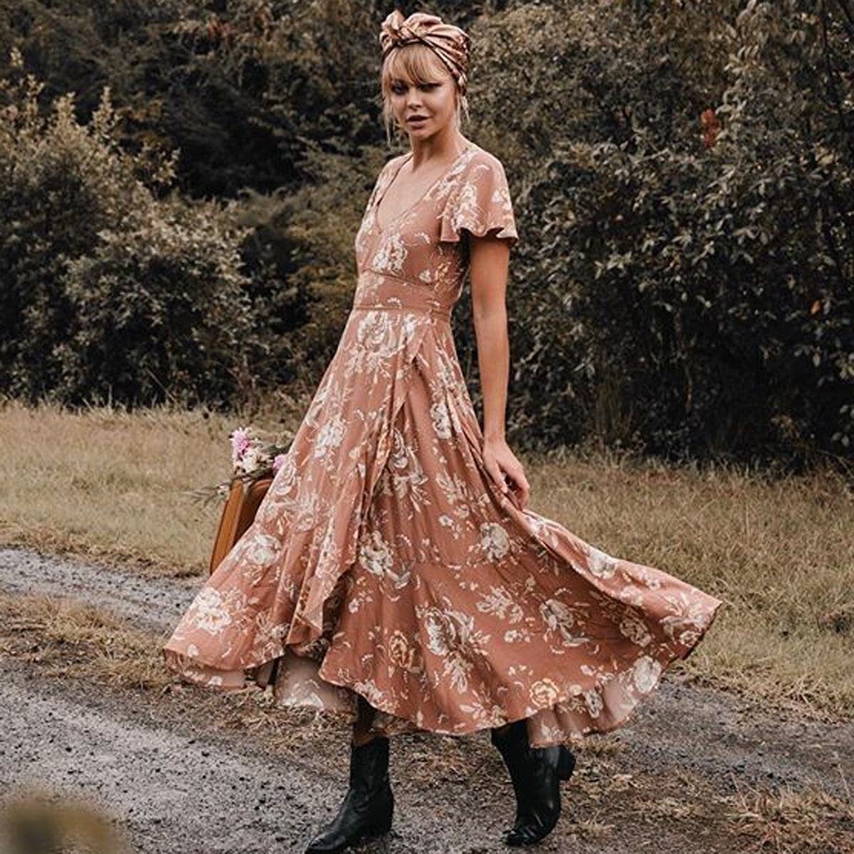 Garden Party Maxi Dress UB boho Garden Party Maxi Dress UB boho