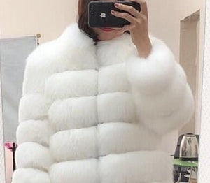 "The Blogger" Faux Fur Coat