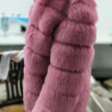 "The Blogger" Faux Fur Coat