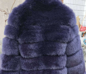 "The Blogger" Faux Fur Coat