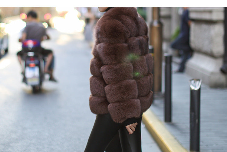 "The Blogger" Faux Fur Coat