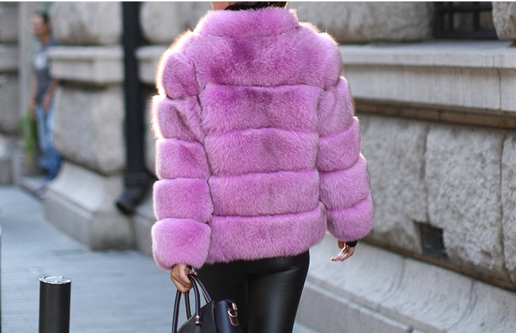 "The Blogger" Faux Fur Coat