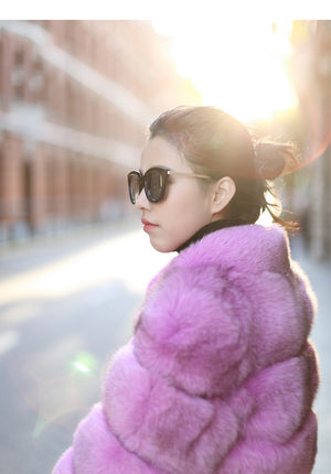 "The Blogger" Faux Fur Coat