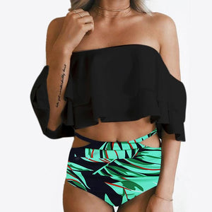 High Waist Jungle Bikini