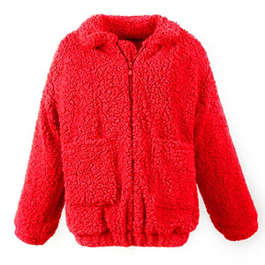 "Ted" Faux Fur Coat Teddy Coat