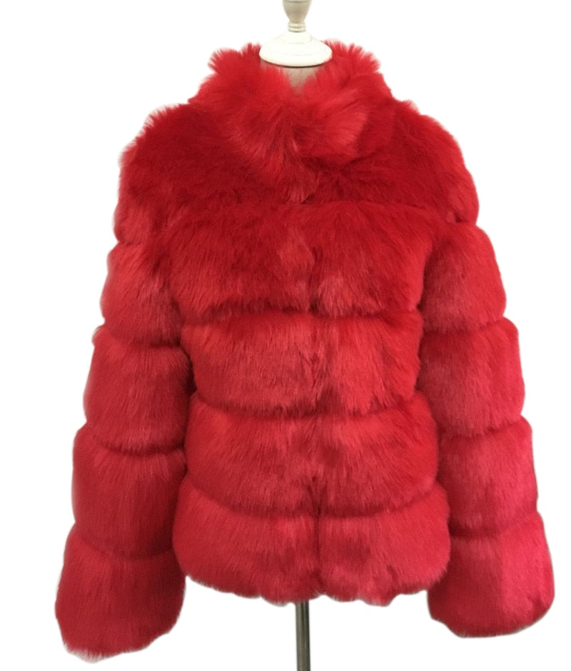 "The Blogger" Faux Fur Coat