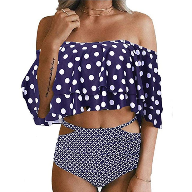 High Waist Jungle Bikini