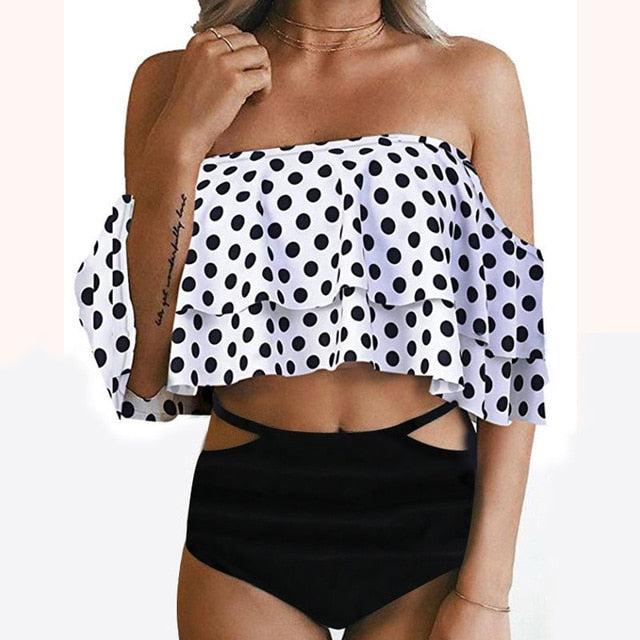 High Waist Jungle Bikini