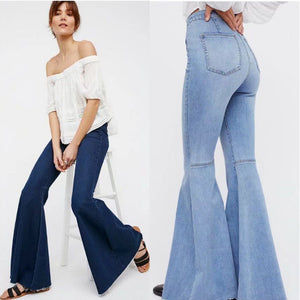 Vintage Bell Bottom Extra Wide Flare Jeans