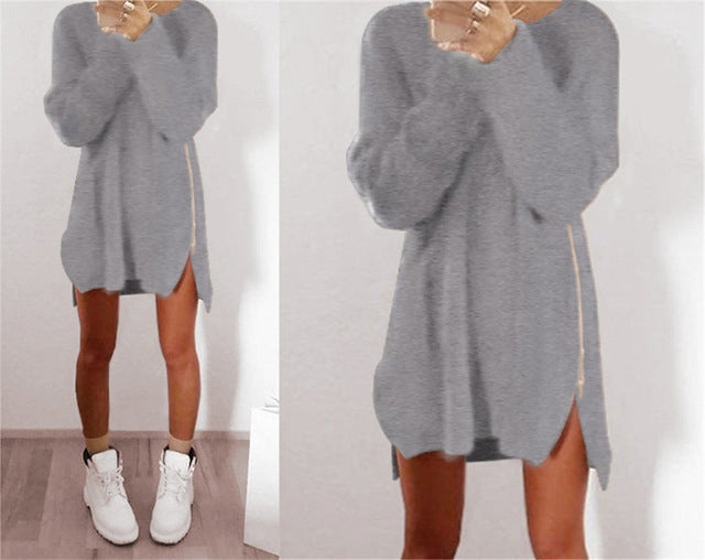 Ariana Cashmere Extra Long Sweater